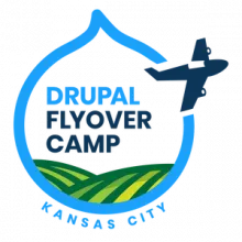 Drupal Flyover Camp logo