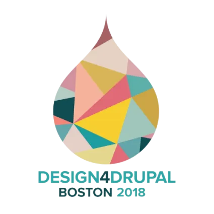 Design 4 Drupal Boston 2018 logo