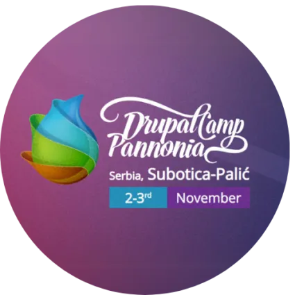 DrupalCamp Pannonia 2018 logo