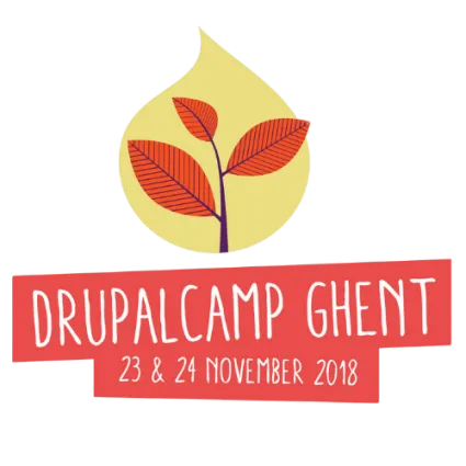 Drupalcamp Ghent 2018 Logo