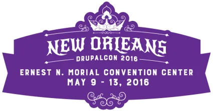 drupalcon new orleans 2016 logo