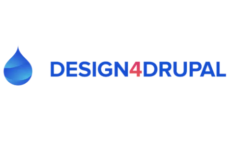 Design 4 Drupal Boston 2019 logo